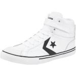 Schwarze Converse CONS Pro Blaze High Top Sneaker & Sneaker Boots mit Klettverschluss aus Leder leicht für Kinder Größe 40 