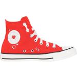 Reduzierte Rote Converse Damensneaker & Damenturnschuhe mit Schnürsenkel aus Canvas Größe 37 für den für den Sommer 