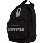 Reduzierte Schwarze Unifarbene Converse Herrenrucksäcke mit Reißverschluss aus Polyester mit Außentaschen 