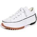 Weiße Converse Run Star Hike Low Sneaker für Damen Größe 36 mit Absatzhöhe 3cm bis 5cm 