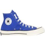 Reduzierte Blaue Converse High Top Sneaker & Sneaker Boots mit Schnürsenkel aus Canvas für Herren Größe 43 für den für den Sommer 