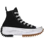 Converse, Schwarze Run Star Hike Sneakers Black, Damen, Größe: 34 1/2 EU