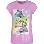 Reduzierte Pinke Converse Rundhals-Ausschnitt Printed Shirts für Kinder & Druck-Shirts für Kinder für Mädchen Größe 158 