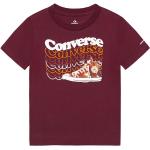 Reduzierte Rote Converse Rundhals-Ausschnitt Printed Shirts für Kinder & Druck-Shirts für Kinder für Jungen Größe 110 