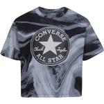 Reduzierte Schwarze Converse Rundhals-Ausschnitt Printed Shirts für Kinder & Druck-Shirts für Kinder aus Baumwolle für Mädchen Größe 140 