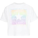 Reduzierte Weiße Converse Rundhals-Ausschnitt Printed Shirts für Kinder & Druck-Shirts für Kinder für Mädchen Größe 110 