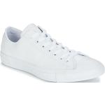 Weiße Converse Monochrome Low Sneaker aus Leder für Herren Größe 48 