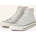 Hellgraue Converse Chuck Taylor All Star '70 High Top Sneaker & Sneaker Boots aus Textil für Herren Größe 42 