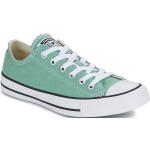 Grüne Converse Chuck Taylor All Star Low Sneaker aus Textil für Damen Übergrößen 