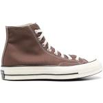 Reduzierte Braune Converse High Top Sneaker & Sneaker Boots aus Canvas für Herren Größe 43,5 mit Absatzhöhe bis 3cm 