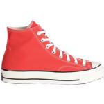 Rote Converse Stoffschuhe mit Schnürsenkel aus Stoff für Damen Größe 39,5 