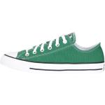 Reduzierte Grüne Converse Low Sneaker aus Canvas für Damen Größe 39,5 für den für den Sommer 