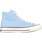 Reduzierte Blaue Unifarbene Converse Chuck Taylor All Star '70 High Top Sneaker & Sneaker Boots mit Schnürsenkel aus Stoff für Herren Größe 41,5 