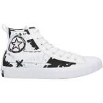 Reduzierte Weiße Converse High Top Sneaker & Sneaker Boots mit Schnürsenkel aus Gummi Gefüttert für Herren Größe 45 für den für den Winter 