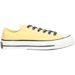 Gelbe Converse Stoffschuhe mit Schnürsenkel aus Stoff für Herren Größe 41,5 