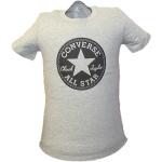 Reduzierte Graue Converse Chuck Taylor T-Shirts aus Baumwolle für Damen Größe XS für den für den Sommer 