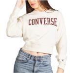 Weiße Converse Damensweatshirts Größe S 