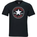 Schwarze Converse Chuck Taylor Patch T-Shirts für Damen Größe XL 