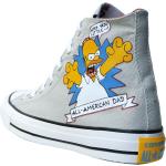 Reduzierte Graue Converse Chuck Taylor All Star Die Simpsons Bart Simpson Damensneaker & Damenturnschuhe 