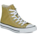 Khakifarbene Converse Chuck Taylor All Star High Top Sneaker & Sneaker Boots aus Textil für Damen Größe 38 