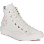 Weiße Converse Chuck Taylor All Star High Top Sneaker & Sneaker Boots aus Textil für Damen Größe 39,5 