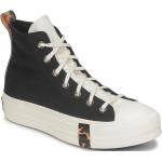 Reduzierte Schwarze Converse Chuck Taylor All Star High Top Sneaker & Sneaker Boots aus Textil für Damen Größe 37 