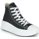 Reduzierte Schwarze Converse Chuck Taylor All Star High Top Sneaker & Sneaker Boots aus Textil für Damen Größe 38 