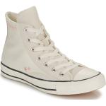 Beige Converse Chuck Taylor All Star High Top Sneaker & Sneaker Boots aus Textil für Damen Größe 41 