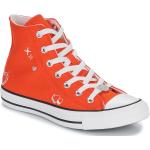 Orange Converse Chuck Taylor All Star High Top Sneaker & Sneaker Boots aus Textil für Damen Größe 35 