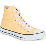 Gelbe Converse Chuck Taylor All Star High Top Sneaker & Sneaker Boots aus Textil für Damen Größe 38 
