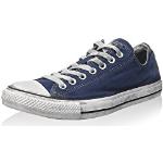 Marineblaue Converse All Star OX Low Sneaker aus Textil für Herren Größe 42 