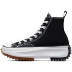 Reduzierte Schwarze Converse Run Star Hike High Top Sneaker & Sneaker Boots aus Canvas atmungsaktiv für Herren Größe 43 