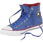 Converse Unisex Schuhe Chucks Ct All Star Hi Washed Can 142232c Radio Blue Blau 36