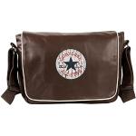 Converse Vintage Patch Shoulder Flap Bag Tasche mit Schlaufen, Hellbraun, braun, one Size