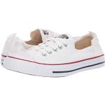 Weiße Converse Slip On Slip-on Sneaker ohne Verschluss für Damen Größe 37,5 