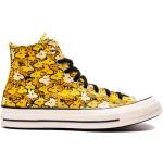 Reduzierte Gelbe Converse Chuck Taylor All Star '70 Die Peanuts High Top Sneaker & Sneaker Boots aus Textil für Herren 