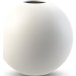 Weiße Moderne 10 cm Cooee Design Runde Vasen & Blumenvasen 10 cm aus Keramik 