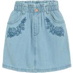Reduzierte Hellblaue Bestickte Cool Club Kinderjeansröcke aus Baumwolle für Mädchen Größe 122 