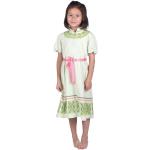Grüne Die Eiskönigin Anna Kindernachthemden & Kindernachtkleider aus Baumwolle für Mädchen 