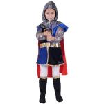 Blaue Ritter-Kostüme aus Polyester für Kinder Größe 152 