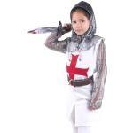 Weiße Ritter-Kostüme für Kinder Größe 152 