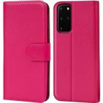 Pinke Samsung Galaxy S20 Cases Art: Flip Cases aus Kunstleder stoßfest 