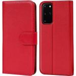 Rote Samsung Galaxy S20 Cases Art: Flip Cases aus Kunstleder stoßfest 