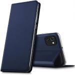 Blaue Samsung Galaxy A03 Hüllen Art: Flip Cases aus Kunstleder für Herren 