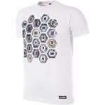 COPA Herren Hexagon Stadion T-Shirt Rundhals T-Shirt XXL weiß