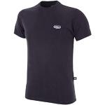 Schwarze Copa FC Barcelona Rundhals-Ausschnitt T-Shirts aus Baumwolle für Herren Größe M 