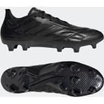 Schwarze Gesteppte adidas Copa Nockenschuhe mit Schnürsenkel in Normalweite aus Leder leicht für Herren Größe 40 