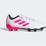 Pinke adidas Copa Kinderschuhe mit Schnürsenkel in Normalweite 