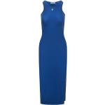 Blaue Elegante Ärmellose Coperni Midi Bandage-Kleider & Bodycon-Kleider enganliegend für Damen Größe S 
