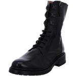 Schwarze Elegante Cordwainer Runde Ankle Boots & Klassische Stiefeletten in Normalweite aus Leder für Damen Größe 39,5 